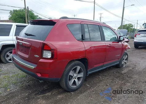 2016 Jeep Compass High Altitude Edition from USA, damaged, VIN 1C4NJCEA3GD766040